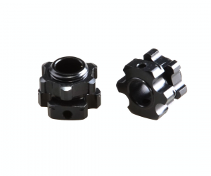 Lightweight +1mm Hex & Nuts (2pcs)