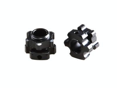 Lightweight +1mm Hex & Nuts (2pcs)