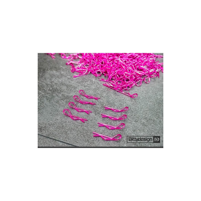 1/10 Body Clips Kit 8 PCS Pink