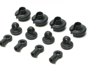 THE JQRacing Shock Plastic Parts