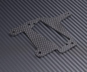 Carbon Fibre Steering Servo Tray for Mayako MX8 (-21)