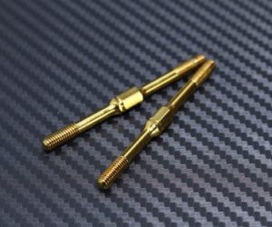 Aluminium Steering Link Turnbuckle M4 x 60mm 2pcs for Mayako MX8 (-21)