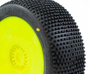 CLAYMORE V2 BUGGY C2 (SOFT) PRE-MOUNTED YELLOW (2PCS.)