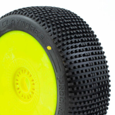 CLAYMORE V2 BUGGY C2 (SOFT) PRE-MOUNTED YELLOW (2PCS.)