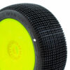 ADDICTIVE V2 BUGGY C1 (SUPER SOFT) PRE-MOUNTED YELLOW (2PCS.)