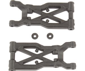 RC10B74 FT Rear Suspension Arms, carbon