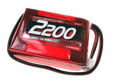 NOSRAM NOSRAM LIPO 2200MAH RX PACK 7.4V SMALL HUMP