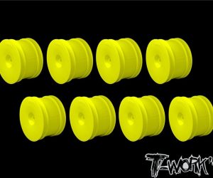 TWORKS 2.2" 12mm Hex Rear Wheel Yellow - 8 Pack