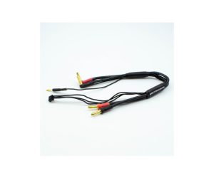 2S CHARGE CABLE LEAD W/4MM & 5MM BULLET CONNECTOR (30CM)