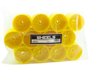 PROCIRCUIT VORTEX WHEELS V2 YELLOW IN BULK (24PCS)