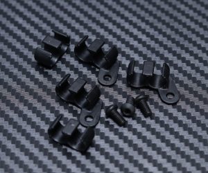 Fuel Line Clips 3pcs with screw hole, 2pcs simple for Mayako MX8 (-21)