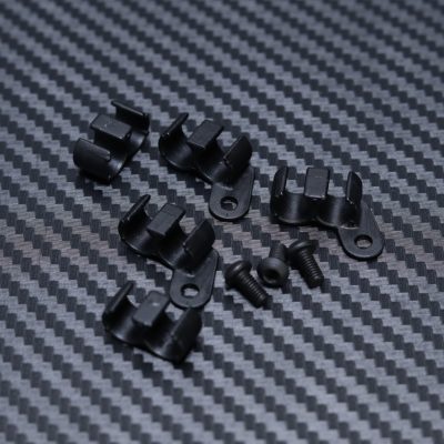 Fuel Line Clips 3pcs with screw hole, 2pcs simple for Mayako MX8 (-21)