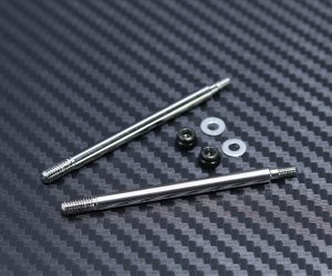 Front 54,50mm (Stock) Shock Shaft 2pcs for Mayako MX8 (-21)