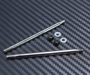 Rear 64,50mm (Stock) Shock Shaft 2pcs for Mayako MX8 (-21)