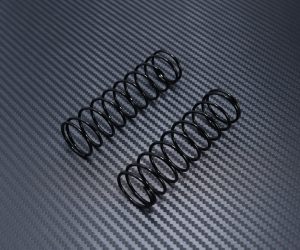 Rear Shock Spring Black 80mm 10.25, 2pcs for Mayako MX8 (-21)