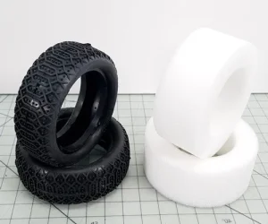 HOT RACE TYRES 1/10 Sahara Dirt Supersoft 2WD/4WD Front