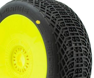 I-BARRS v3 BUGGY C2 (SOFT) PRE-MOUNTED YELLOW (2pcs.)