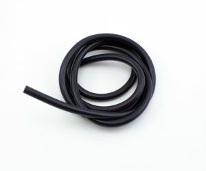SILICONE FUEL LINE HI-RESISTANCE BLACK 1m.