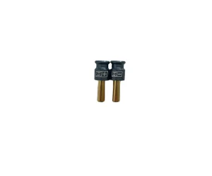 Mach-1 Racing Titanium Grips with 5mm gold plated bullets