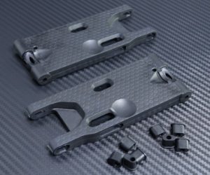 Adjustable Length Rear Arms with Plastic Inserts for Mayako MX8 (-23)