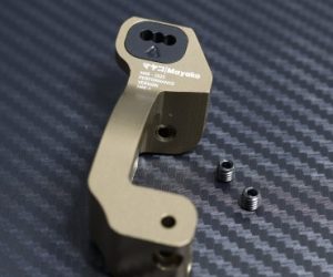 Left C-Hub KPI-1 Caster 2 with link insert for Mayako MX8 (-23,-24)