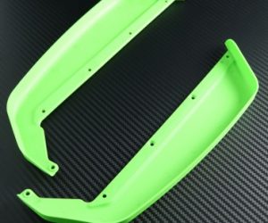 Plastic Sideguards (Green) for Mayako MX8 (-22)