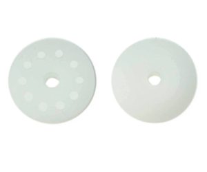 16mm CONICAL SHOCK PISTONS (10 part-drilled x 1mm) (2pcs)