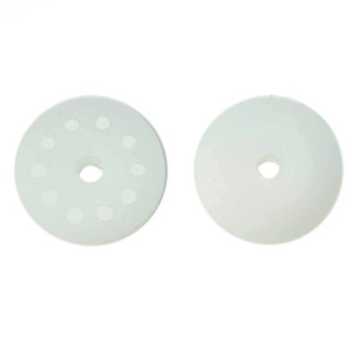 16mm CONICAL SHOCK PISTONS (10 part-drilled x 1mm) (2pcs)