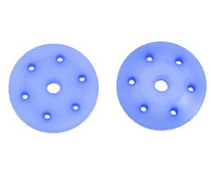 16mm CONICAL SHOCK PISTONS BLUE (6x1.3mm) (2pcs)