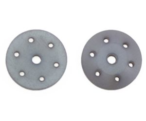 16mm CONICAL SHOCK PISTONS GREY (6x1.4mm) (2pcs)