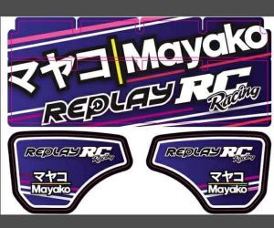 REPLAY RC/MAYAKO WING WRAP - PURPLE