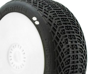 I-BARRS v3 BUGGY S1 (SUPER SOFT) PRE-MOUNTED WHITE (2pcs.)
