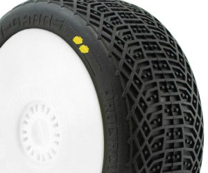 I-BARRS v3 BUGGY S2 (SOFT) PRE-MOUNTED WHITE (2pcs.)