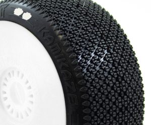 KAMIKAZE v2 BUGGY S1 (SUPER SOFT) PRE-MOUNTED WHITE (2pcs.)