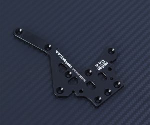 Aluminium Floating Steering Servo Plate for F9L (2+2 Long) Chassis for Mayako MX8 (-24-25)