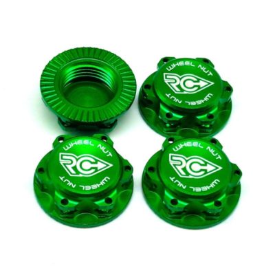 RC-Project 1/8 Wheel Nut - Green