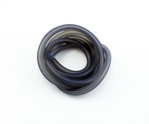 SILICONE FUEL LINE (TRANSLUCENT BLACK) 1m.